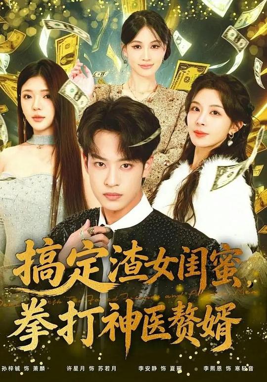 搞定渣女闺蜜，拳打神医赘婿 高清海报